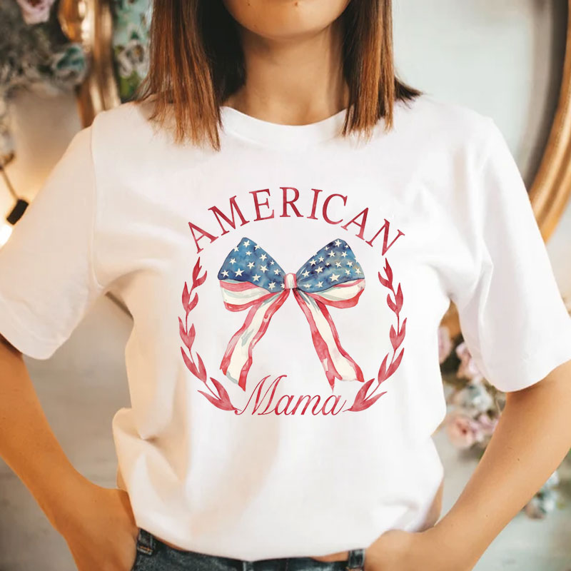 [Adult Tee]American Independence Day Mama And Mini Shirts