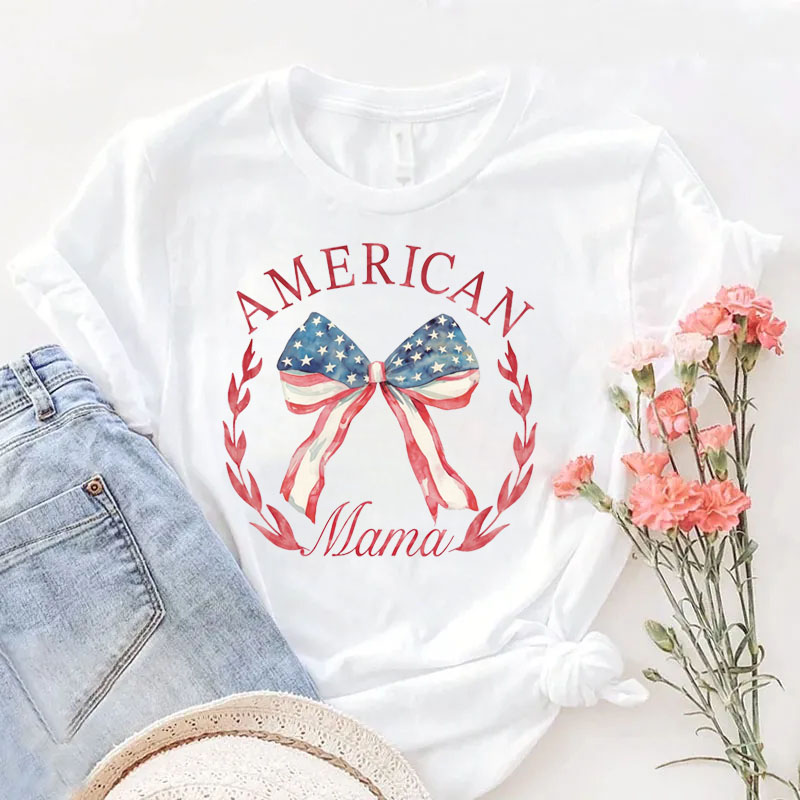 [Adult Tee]American Independence Day Mama And Mini Shirts