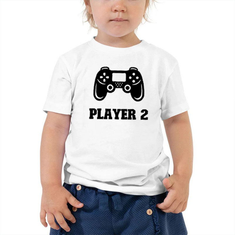 [Youth Shirt / 2-14 Years] Baby And Dad Partner Look Player Youth Shirt