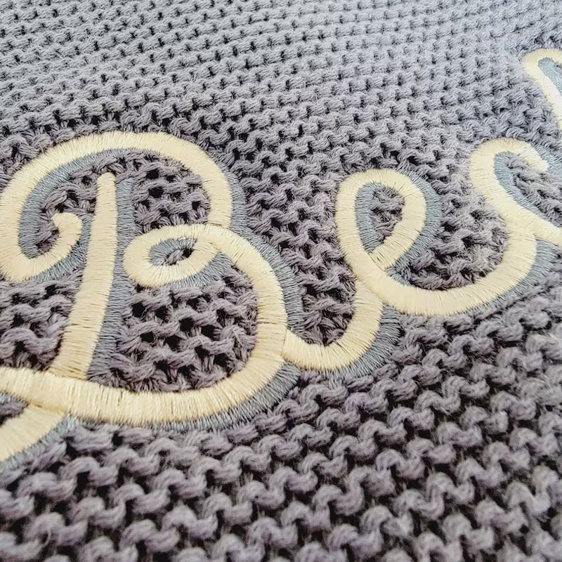 Baby Blanket Personalized Baby Toddler Knitted Blanket