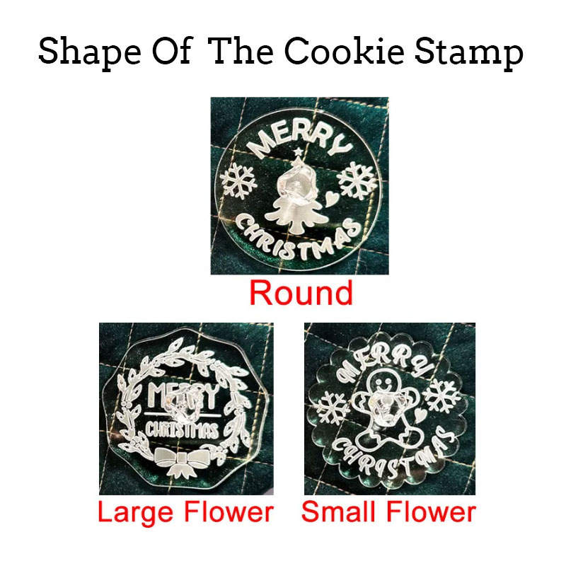 Baby First Christmas Gift Baby Name Cookie Stamp Cookie Cutter