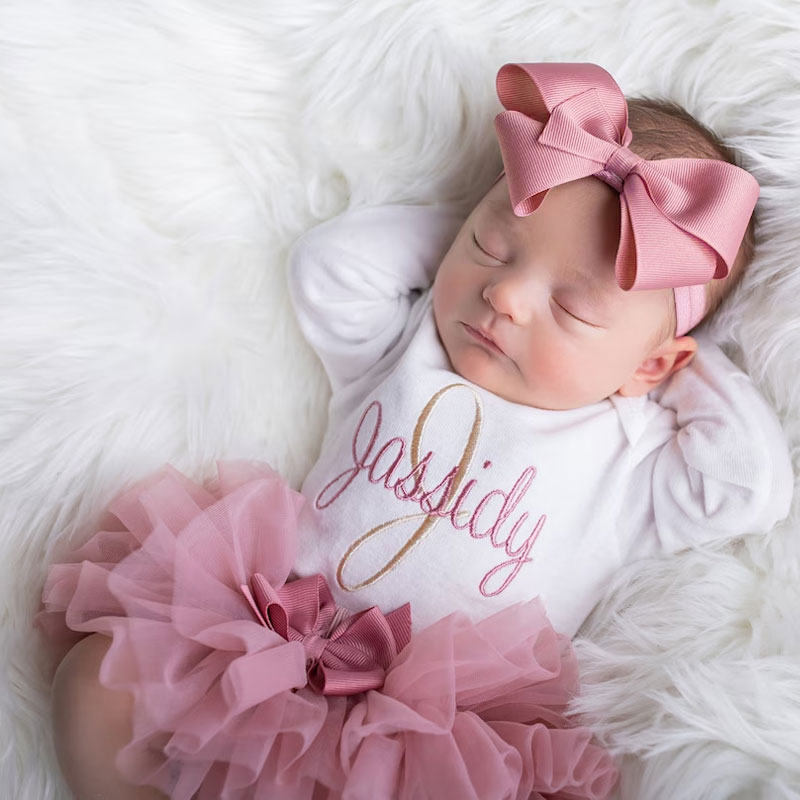 Baby Girl Coming Home Outfit Baby Girl tutu