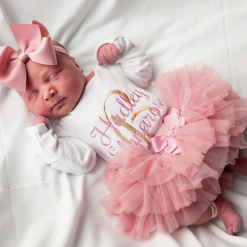 Baby Girl Coming Home Outfit Baby Girl tutu