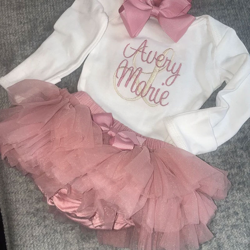 Baby Girl Coming Home Outfit Baby Girl tutu