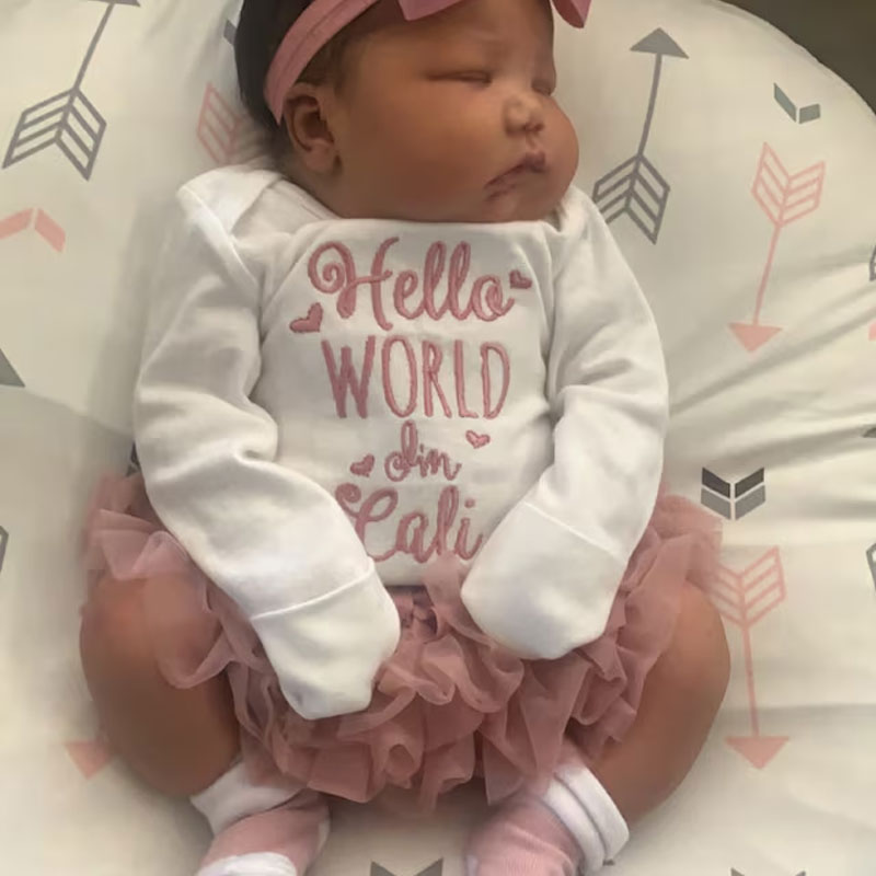 Baby Girl Coming Home Outfit  Hello World Clothes
