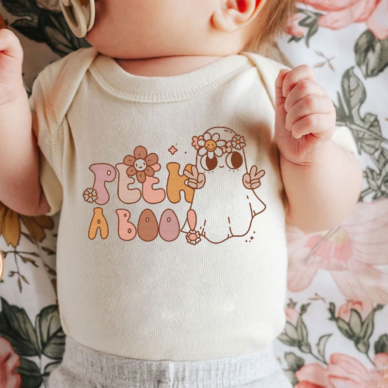 Baby Girl Halloween Cute Hippie Bodysuit
