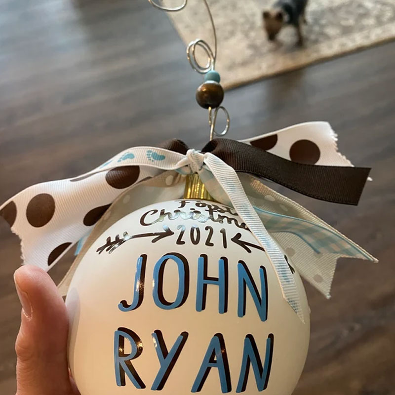 Baby's First Christmas ornament Gift