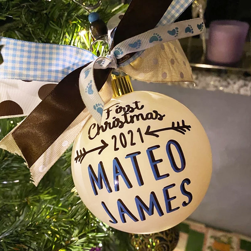 Baby's First Christmas ornament Gift