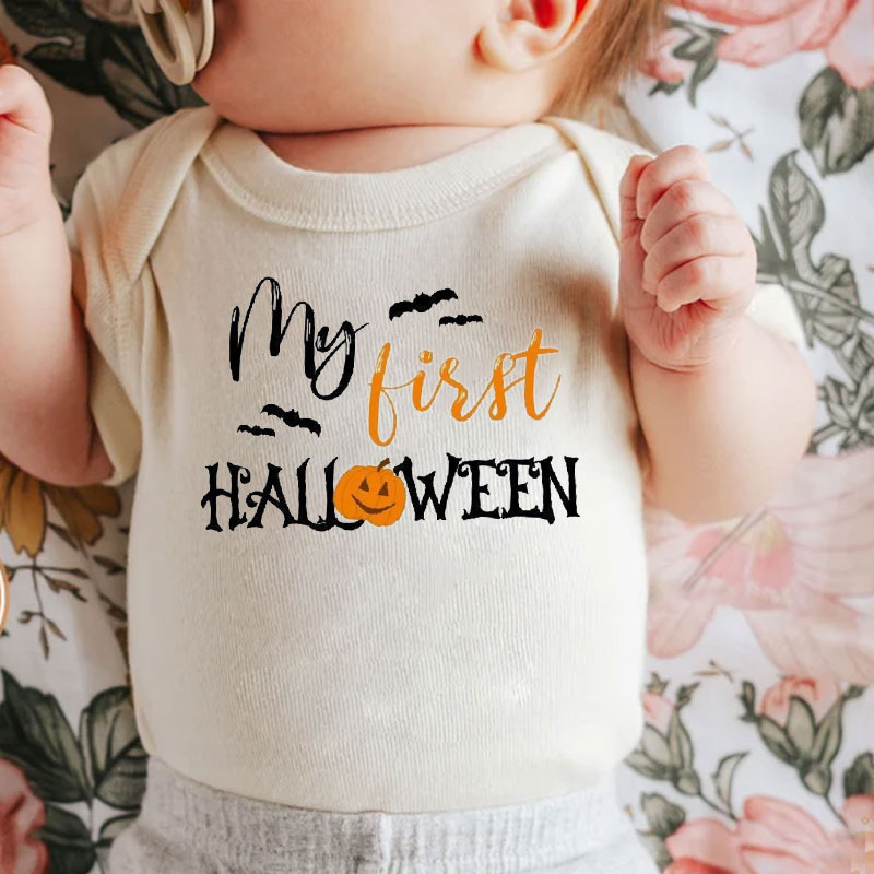 Baby's First Halloween Onesie Bodysuit