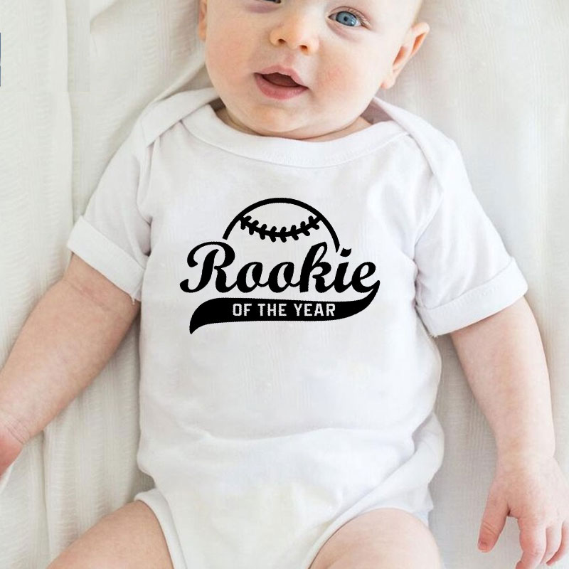 [Baby Bodysuit]Baseball Birthday Boy Bodysuit