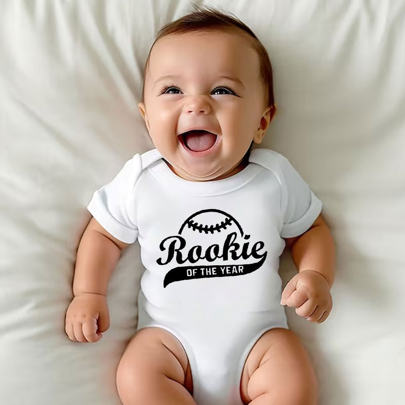 [Baby Bodysuit]Baseball Birthday Boy Bodysuit