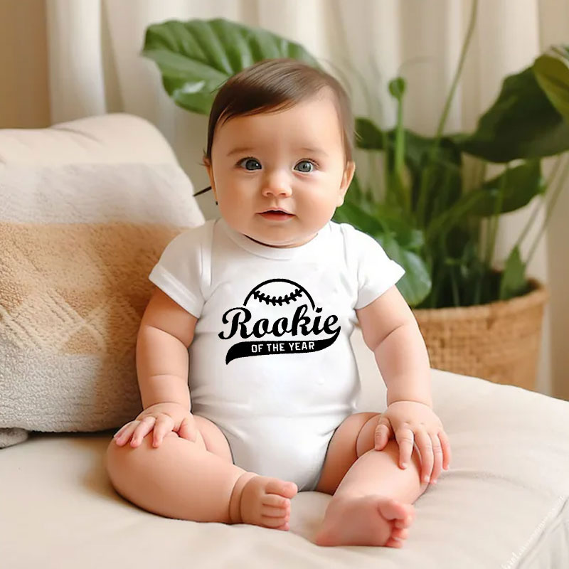 [Baby Bodysuit]Baseball Birthday Boy Bodysuit