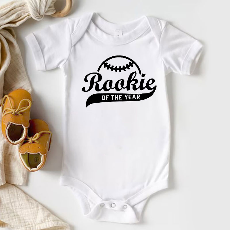 [Baby Bodysuit]Baseball Birthday Boy Bodysuit