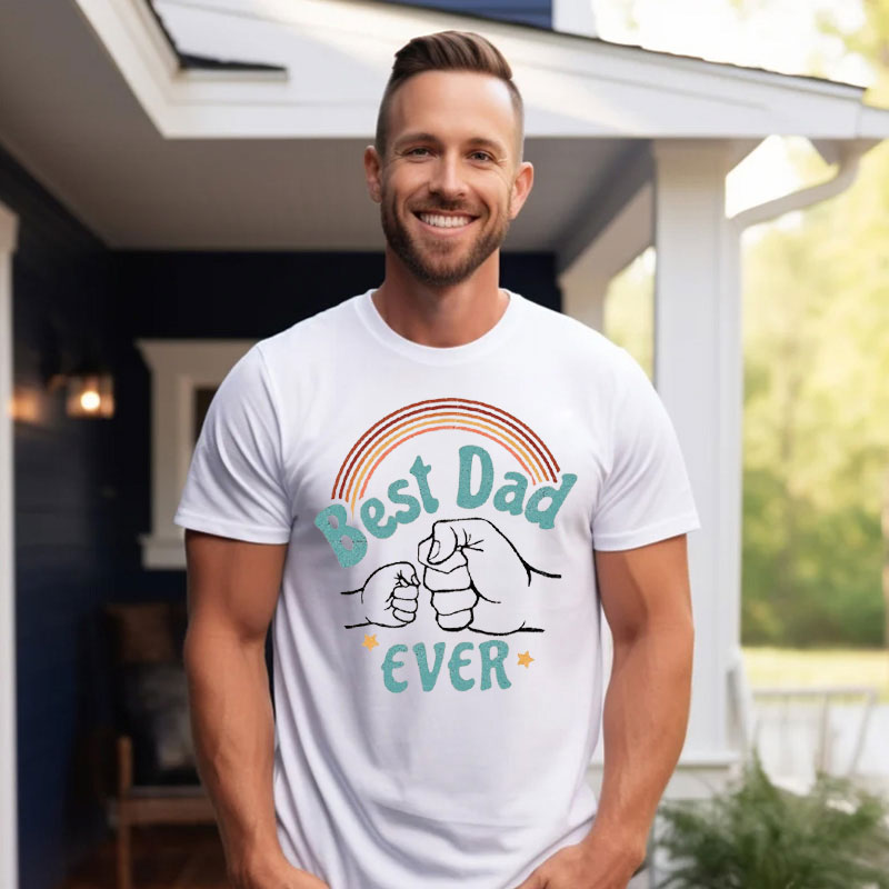 [Adult Tee]Best Dad Ever Shirt Daddy and Me Shirt