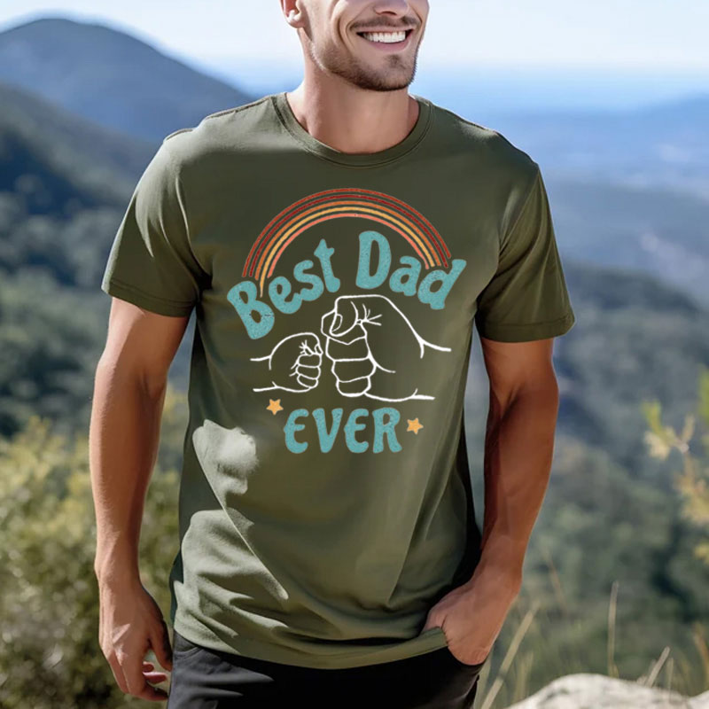 [Adult Tee]Best Dad Ever Shirt Daddy and Me Shirt