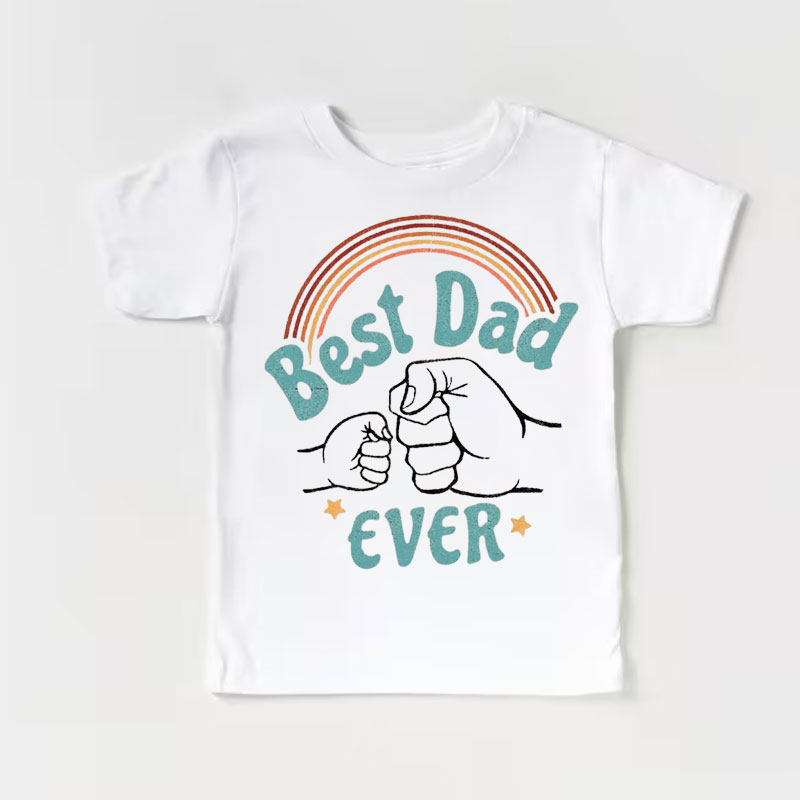 [Youth Shirt / 2-14 Years]Best Dad Ever Shirt Daddy and Me Shirt