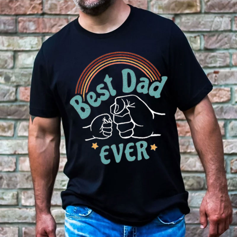 [Adult Tee]Best Dad Ever Shirt Daddy and Me Shirt