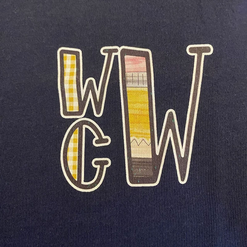 Boys back to school shirt monogram school Tshirt