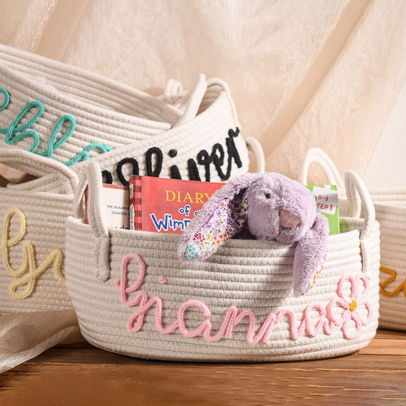 Custom Baby Shower Gift Basket, Portable Diaper Storage