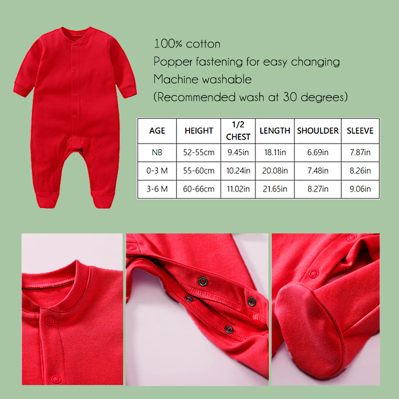 Personalised Twins 'It's Our First Christmas' Sleepsuit Set (2 pieces)