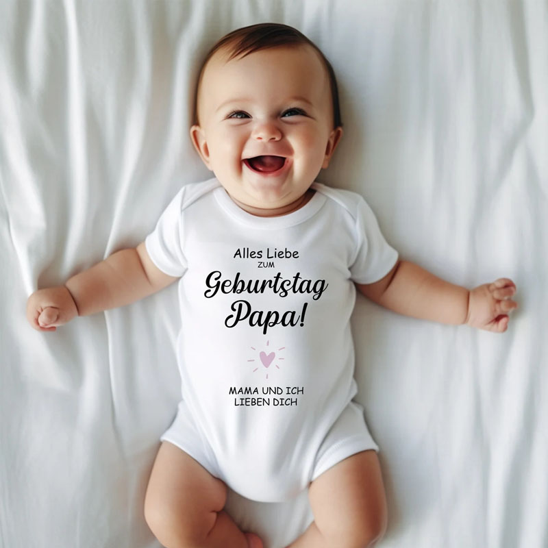 Celebrate First Father's Day Baby Onesie