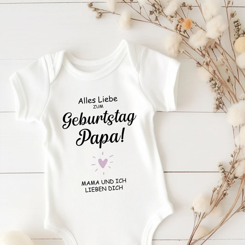 Celebrate First Father's Day Baby Onesie