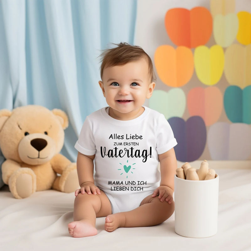 Celebrate First Father's Day Baby Onesie