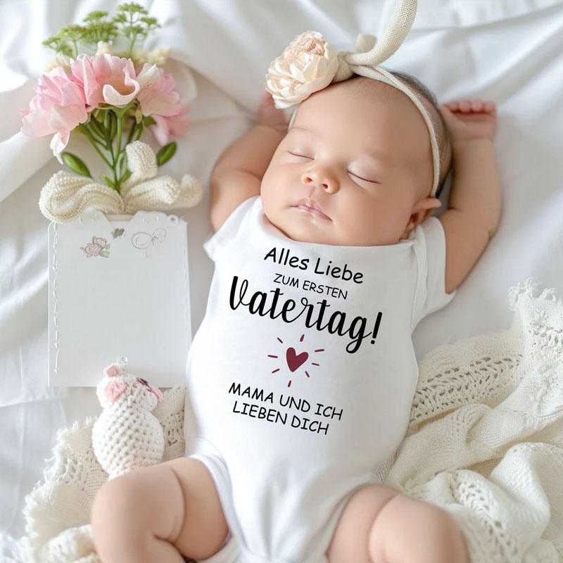 Celebrate First Father's Day Baby Onesie