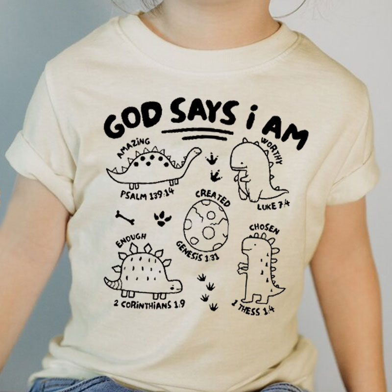 Christian Baby Bodysuit - God Says I Am Christian