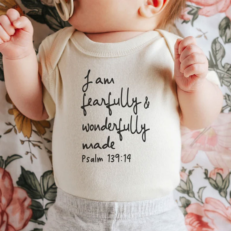 Christian Baby Bodysuit - I Am A Child Of God Jesus