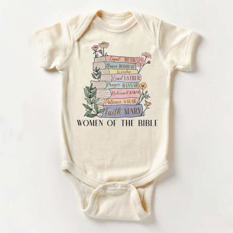 Christian Baby Bodysuit - Women of the Bible Jesus Bodysuit