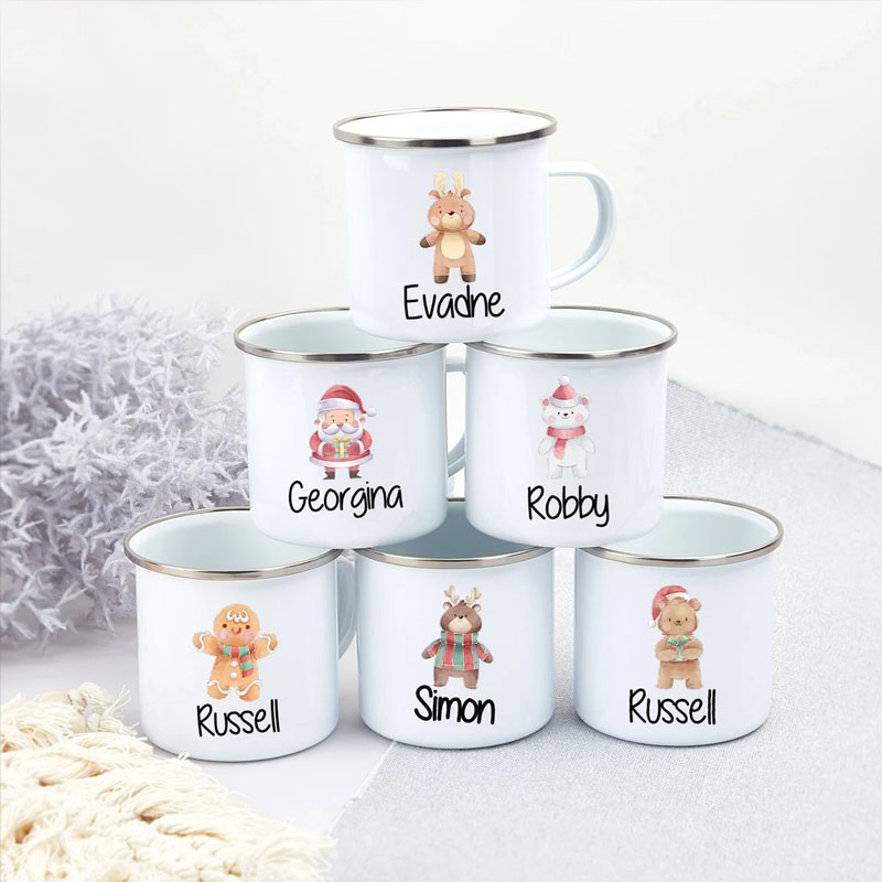 Christmas Cute Reindeer Mug Kids Gift