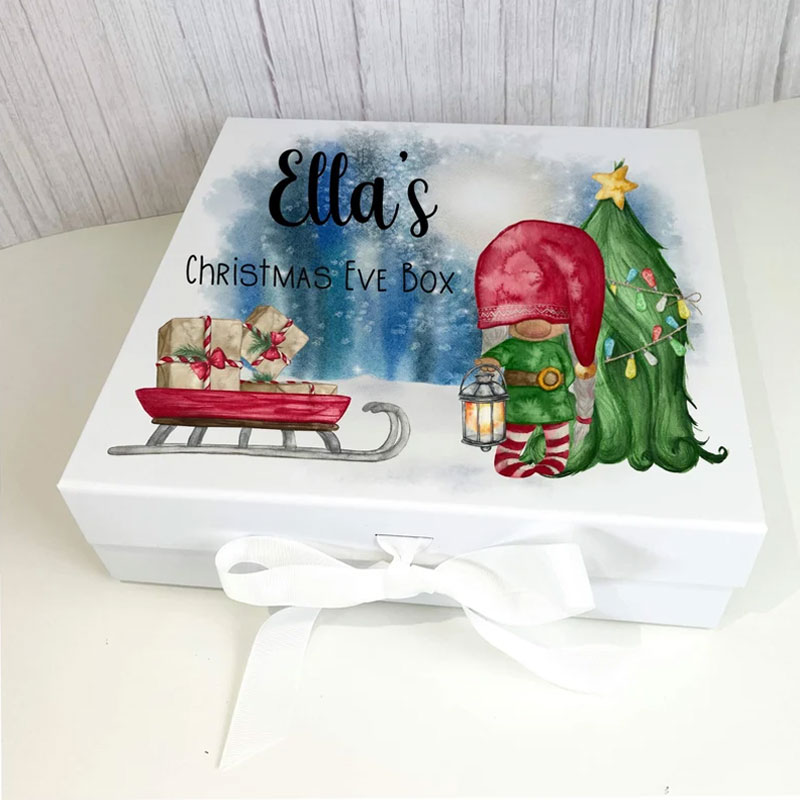 Christmas Eve Box White Christmas Eve Box for Kids