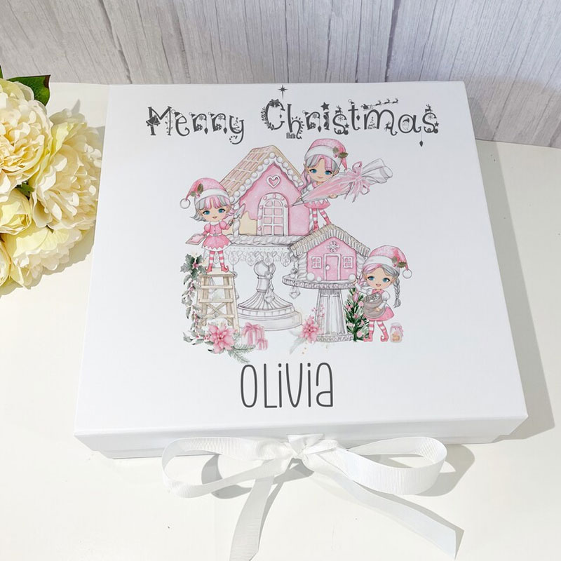 Christmas Eve Box White Christmas Eve Box for Kids