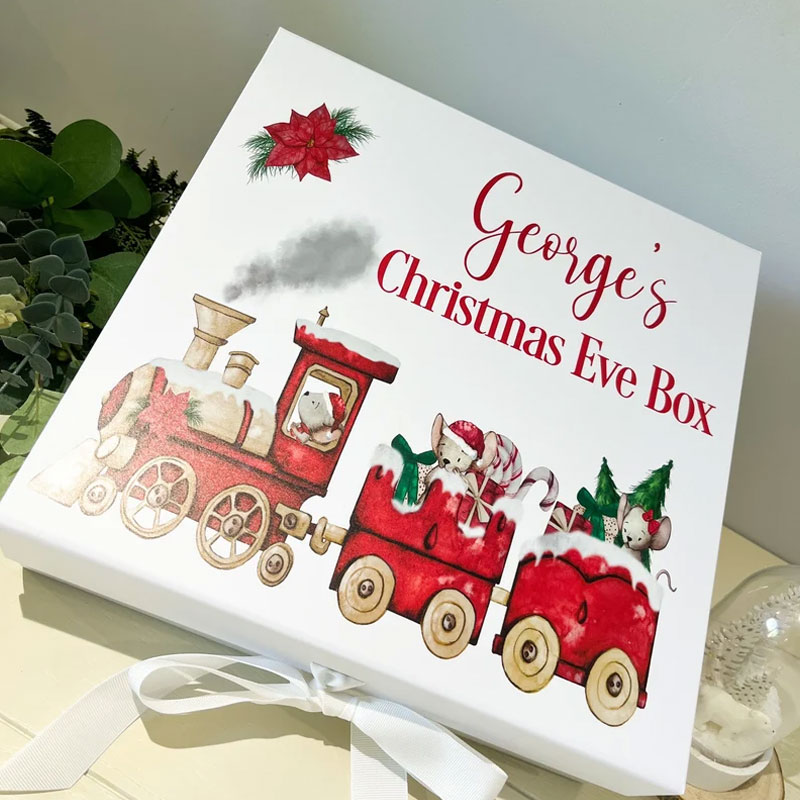 Christmas Eve Box White Christmas Eve Box for Kids