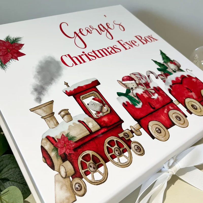 Christmas Eve Box White Christmas Eve Box for Kids