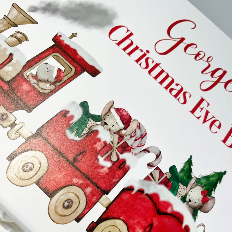 Christmas Eve Box White Christmas Eve Box for Kids