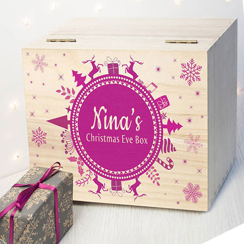 Christmas Eve Personalised Goodie Box Kid Gift