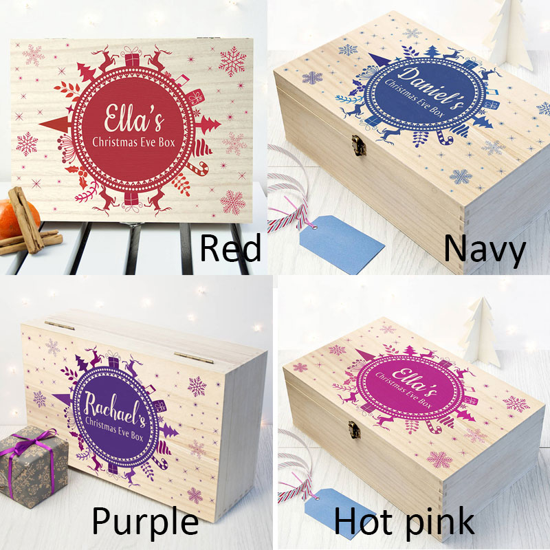 Christmas Eve Personalised Goodie Box Kid Gift