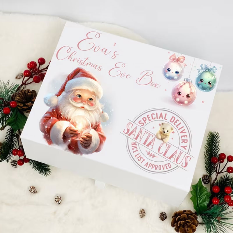 Christmas eve box Train Design Unique Christmas eve Gift