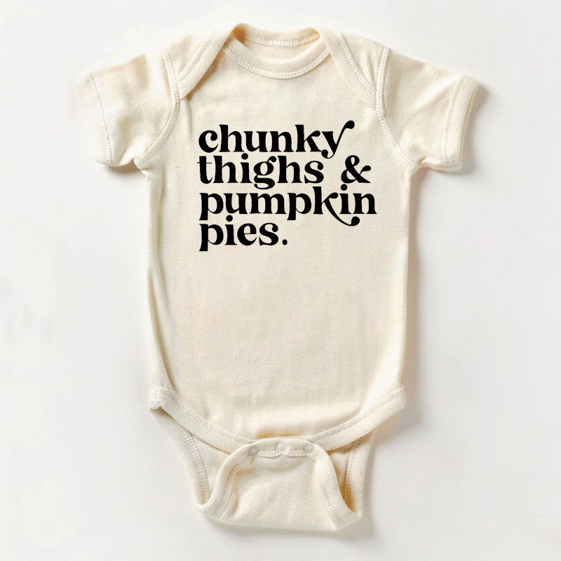 Chunky Thighs and Pumpkin Pies Bodysuit