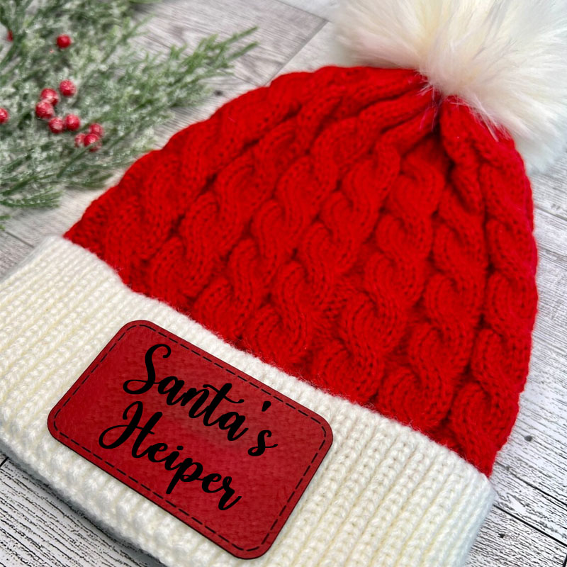 Baby First Christmas Santa Hat 