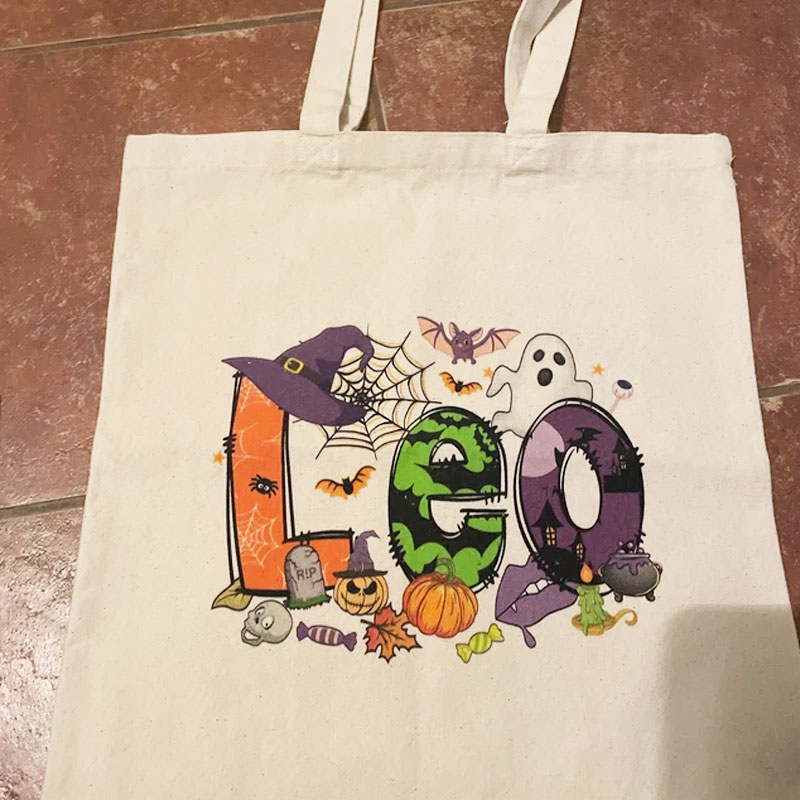 Customized Halloween Name Bag Treat Bags for Kids