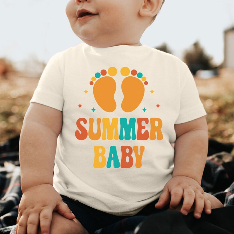 Cute Summer Baby Bodysuit