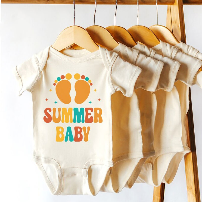 Cute Summer Baby Bodysuit