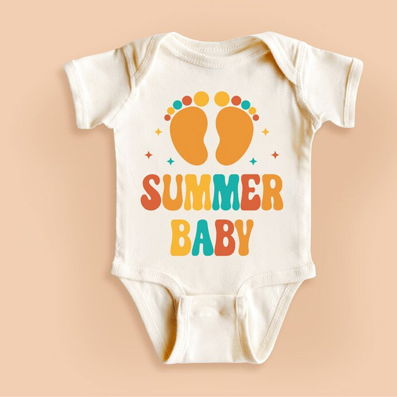 Cute Summer Baby Bodysuit