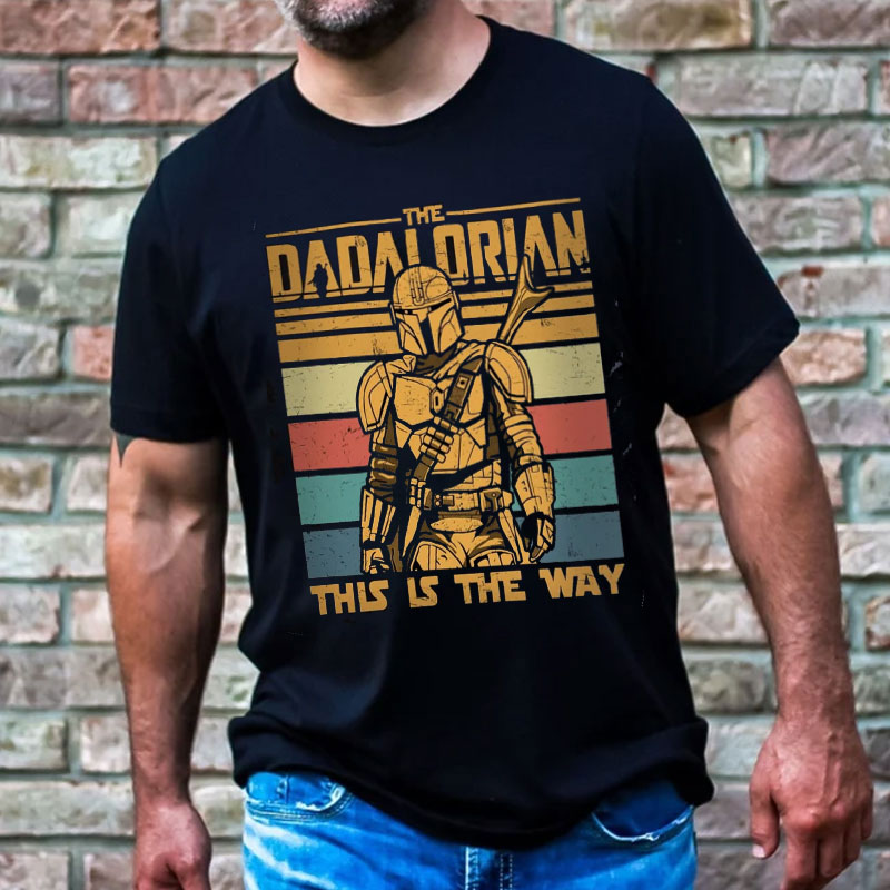 [Adult Tee]Dad And Son Shirt First Fathers Day Gift