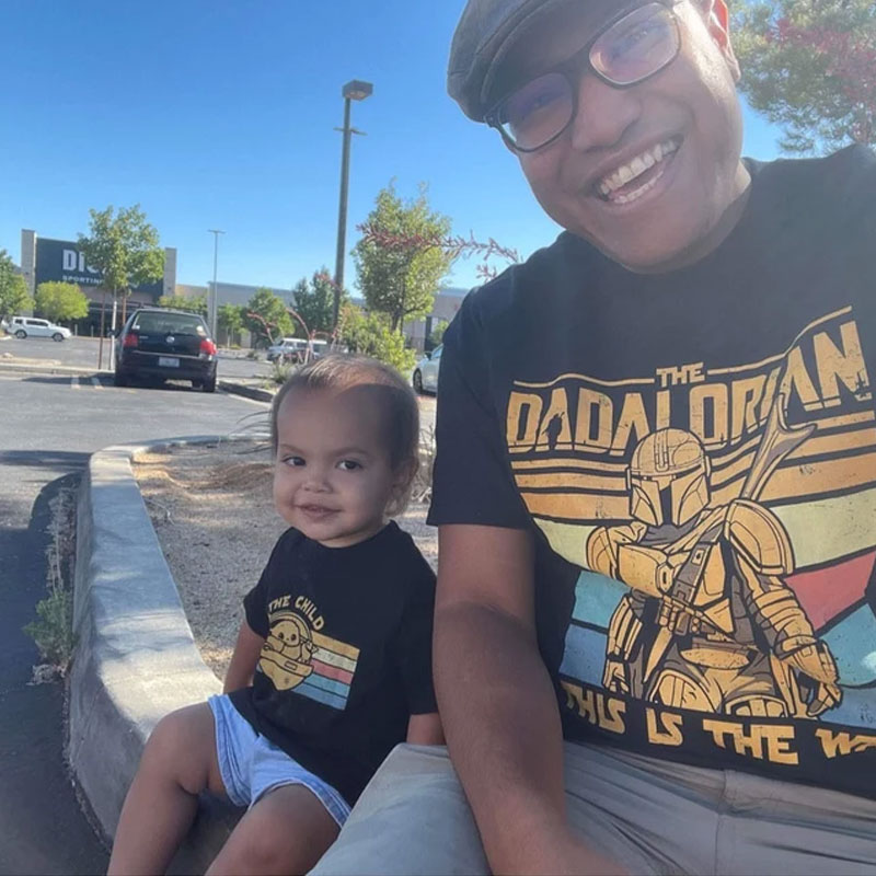 [Youth Shirt / 2-14 Years]Dad And Son Shirt First Fathers Day Gift