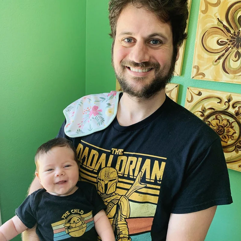 [Baby Bodysuit]Dad And Son Shirt First Fathers Day Gift