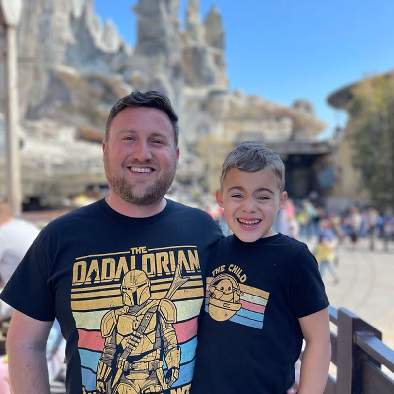 [Youth Shirt / 2-14 Years]Dad And Son Shirt First Fathers Day Gift